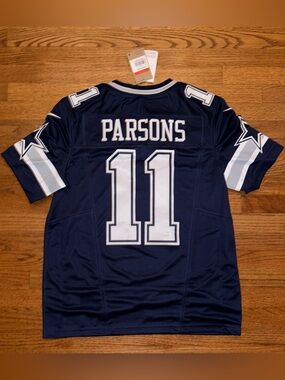 Micah Parsons Dallas Cowboys Nike Vapor F.U.S.E. Limited Navy Football Jersey